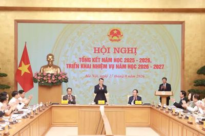 Hội nghị tổng kết năm học 2025-2026, triển khai nhiệm vụ năm học 2026-2027