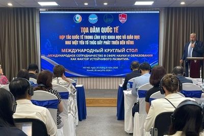 Thúc đẩy phát triển bền vững thông qua hợp tác quốc tế trong khoa học và giáo dục