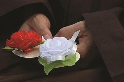 Bông hồng mùa Vu Lan