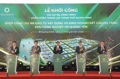 Quảng Ninh: Khởi công Khu công nghiệp VB Quảng Yên quy mô gần 408 ha, vốn 3.740 tỷ đồng