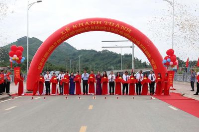 Tuyên Quang khánh thành tuyến đường dài 8,9km kết nối suối khoáng Mỹ Lâm