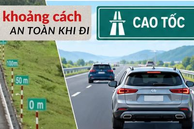 Lái xe trên cao tốc: Căn khoảng cách thế nào để không bị phạt?
