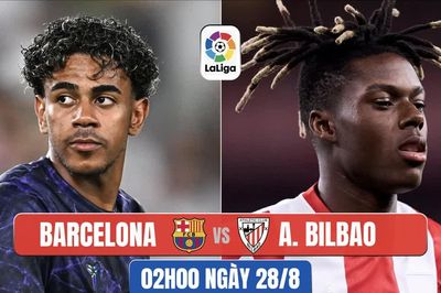Nhận định Barcelona vs Athletic Bilbao, 02h00 ngày 28/8: Đánh nhanh diệt gọn
