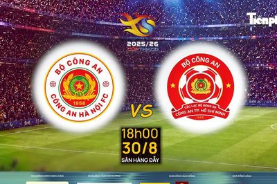 Siêu cúp Bóng đá Quốc gia 2025/26- Cúp THACO: Hai nhà vô địch, một 'ngôi vương'