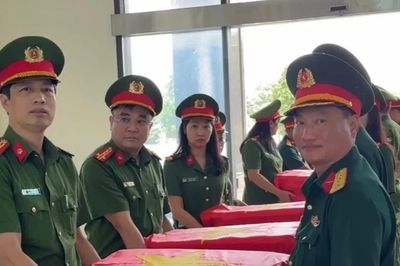 Viện Khoa học hình sự Bộ Công an tiếp nhận 2.115 mẫu hài cốt liệt sĩ để giám định ADN