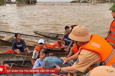 Bão số 4, mưa lũ làm 3 người chết, hàng nghìn nhà ngập