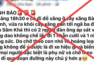 Sự thật chuyện người phụ nữ bị 2 kẻ kề dao khống chế, cướp vàng ở TPHCM