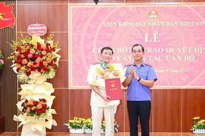 Ông Trần Xuân Trường được bổ nhiệm giữ chức Phó Viện trưởng Viện Kiểm sát nhân dân tỉnh Nghệ An