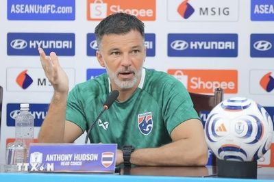 HLV Anthony Hudson: Đội tuyển Thái Lan xứng đáng nhận được kết quả tốt hơn
