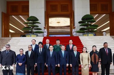 Thủ tướng Lê Minh Hưng tiếp Đại sứ các nước ASEAN