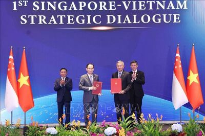 Việt Nam-Singapore: Biến ý chí thành hành động, mở ra kỷ nguyên hợp tác thế hệ mới
