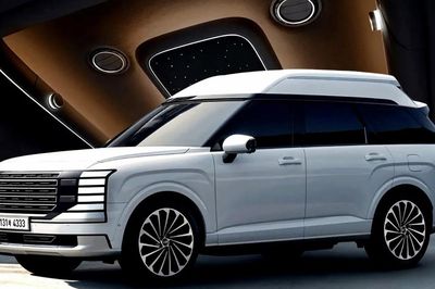 Hyundai Palisade hoàn toàn mới có trần nhô cao