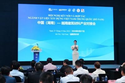 Doanh nghiệp Việt - Trung kết nối hợp tác ngành vật liệu xây dựng