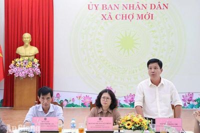 Chợ Mới thông qua dự thảo quy hoạch đô thị đến năm 2050