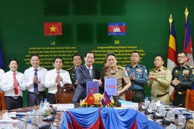 Tỉnh Koh Kong tiếp tục hỗ trợ An Giang tìm kiếm, quy tập hài cốt liệt sĩ
