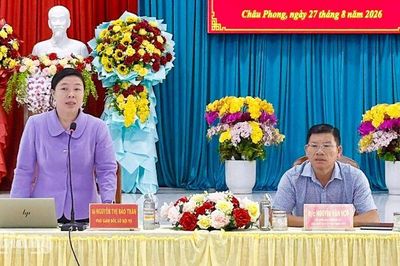 Xã Châu Phong xếp loại xuất sắc về cải cách hành chính