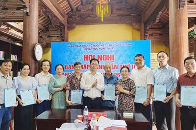 Hội Văn học Nghệ thuật tỉnh Bắc Ninh kiện toàn tổ chức, nâng cao hiệu quả hoạt động