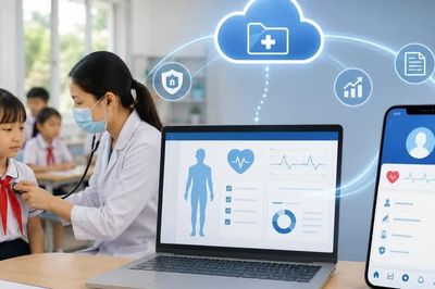 Từ năm học 2026-2027, học sinh được khám sức khỏe miễn phí, lập sổ sức khỏe điện tử