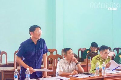 Kiểm tra công tác chuẩn bị phòng chống thiên tai tại các xã Bắc Khánh Vĩnh và Trung Khánh Vĩnh
