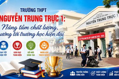 Trường THPT Nguyễn Trung Trực 1 (An Giang): Nâng tầm chất lượng, hướng tới trường học hiện đại
