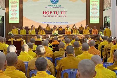 Huế: Lễ Tự tứ, pháp hội Vu lan tại tổ đình Từ Đàm