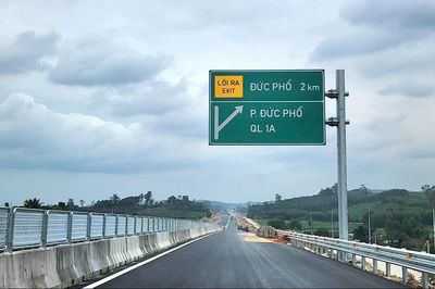 Hoàn thành dự án cao tốc Quảng Ngãi - Hoài Nhơn trong năm 2026