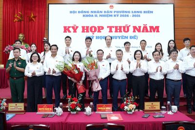 Phường Long Biên có tân Chủ tịch Hội đồng Nhân dân