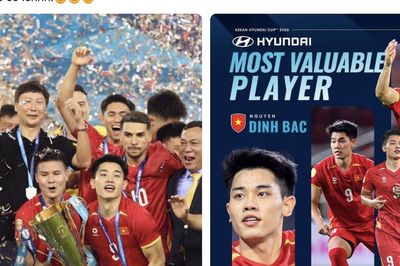 Trọn bộ ảnh 'xả kho' xuyên đêm của ĐT Việt Nam sau khi bảo vệ thành công ngôi vương ASEAN Cup