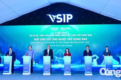 Khởi công Khu công nghiệp VSIP Quảng Ninh hơn 5.800 tỷ đồng
