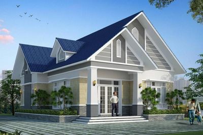 Xây nhà mái Thái 1 tầng 3 phòng ngủ 110m² khoảng bao nhiêu tiền?