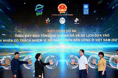 Khởi động dự án 7,15 triệu USD về bảo tồn và du lịch thiên nhiên