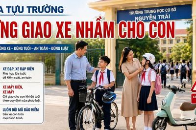 Giao xe cho con chưa đủ tuổi đi học, phụ huynh có thể bị phạt đến 10 triệu đồng