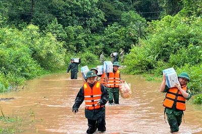 Tập trung khắc phục hậu quả bão số 4 và mưa lũ