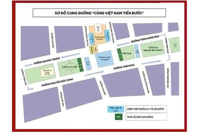 Hải Phòng phân luồng giao thông phục vụ Chương trình đi bộ 'Cùng Việt Nam tiến bước' năm 2026