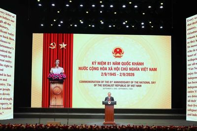Kỷ niệm trọng thể 81 năm Quốc khánh nước Cộng hòa xã hội chủ nghĩa Việt Nam