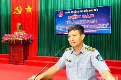 Chi đội Kiểm ngư số 3 tổ chức diễn đàn thanh niên