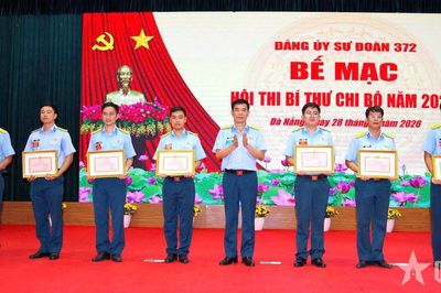 Đảng ủy Sư đoàn 372 tổ chức hội thi Bí thư chi bộ năm 2026