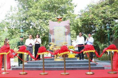 Khánh thành công trình Bia Chiến tích Trung đoàn 96