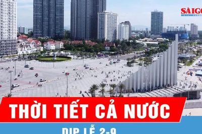 Dự báo kỳ nghỉ lễ 2-9: Nam bộ nắng gián đoạn, chiều tối có mưa