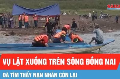 Vụ lật xuồng trên sông Đồng Nai: Đã tìm thấy nạn nhân còn lại