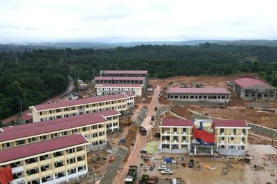 Xuyên đêm hoàn thiện trường nội trú liên cấp trước ngày khai giảng