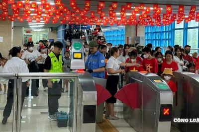 Lịch chạy 2 tuyến tàu điện Thủ đô dịp nghỉ lễ Quốc khánh 2/9