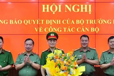 Thông báo quyết định của Bộ trưởng Bộ Công an về công tác cán bộ tại Công an tỉnh Khánh Hòa