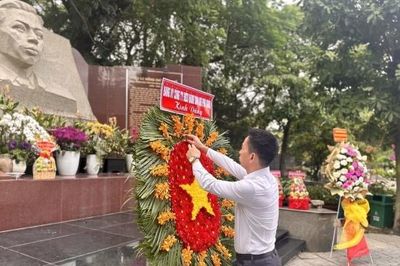 PQPOC dâng hương tri ân các Anh hùng liệt sĩ