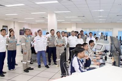 Tổng Giám đốc PETROVIETNAM Lê Mạnh Cường kiểm tra hoạt động tại NM Đạm Phú Mỹ, NMĐ Nhơn Trạch 3&4