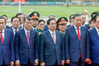 Lãnh đạo Đảng và Nhà nước viếng Chủ tịch Hồ Chí Minh nhân 81 năm Quốc khánh 2/9