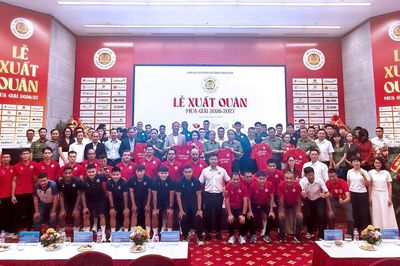 CLB Công an Hà Nội xuất quân, chinh phục 5 đấu trường