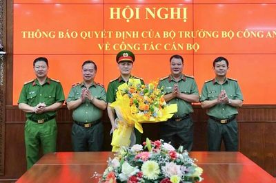Phó Giám đốc Công an Khánh Hòa giữ chức Phó Cục trưởng Bộ Công an