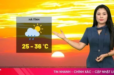 Dự báo thời tiết Hà Tĩnh ngày 28/8: Ngày nắng, chiều tối có mưa rào nhẹ