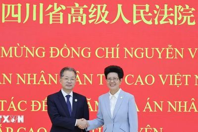 Việt Nam, Trung Quốc trao đổi kinh nghiệm về cải cách tư pháp và chuyển đổi số